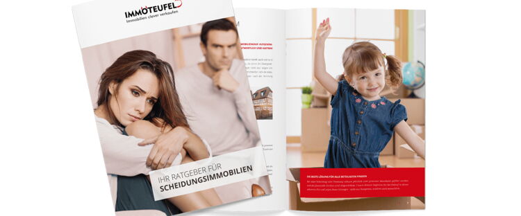 Cover des Ratgebers: Immobilienverkauf im Scheidungsfall